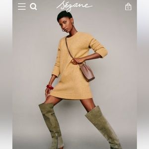 Sezane Sweater Dress Size Medium